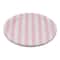 24 Packs: 10 ct. (240 total) 7" Pink & White Striped Plates by Celebrate It™